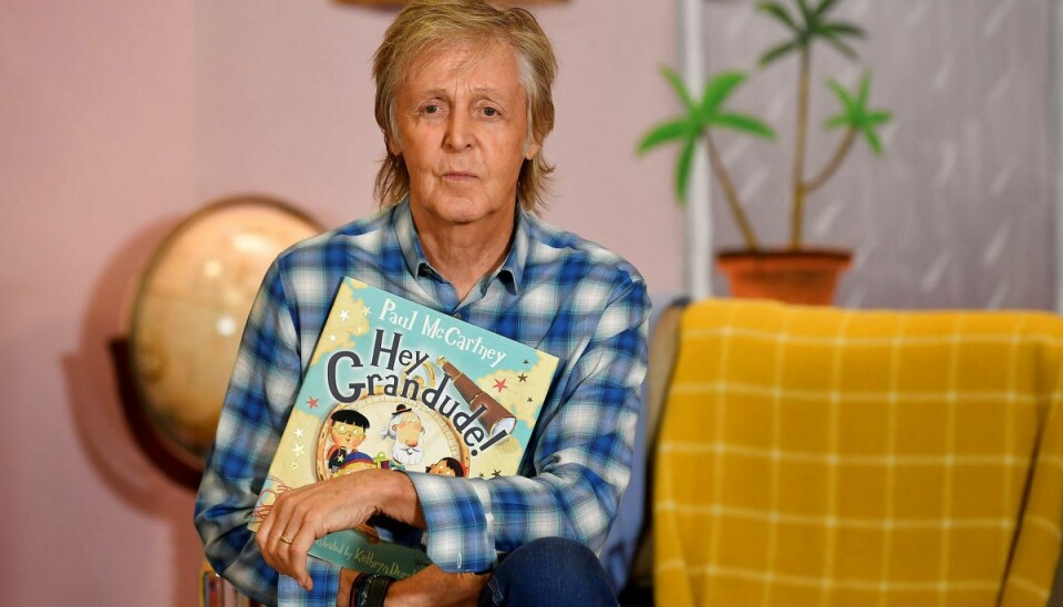 Paul McCartney i 2019, da hans bog 'Hey Grandude!' blev udgivet. Han har en ny bog på trapperne.