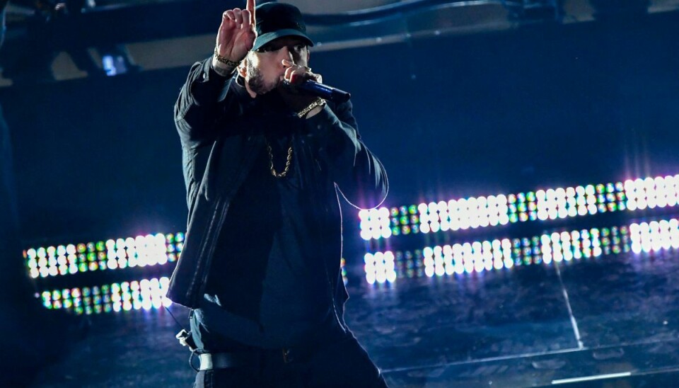 Eminem (foto), Mary J. Blige, Kendrick Lamar, Dr. Dre og Snoop Dogg skal alle optræde ved næste års Super Bowl. (Arkivfoto)