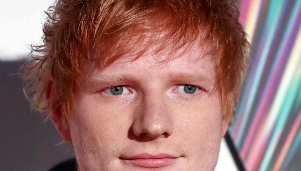 Ed Sheeran er testet positiv