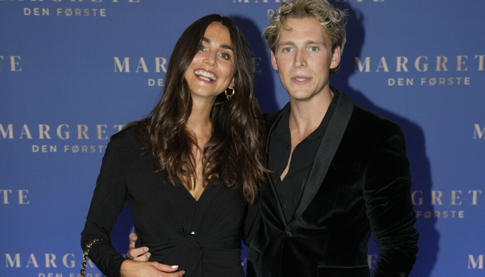 Popstjernen Christopher har dannet par med modellen og influenceren Cecilie Haugaard siden 2014. Sammen har de to døtre. (Arkivfoto).