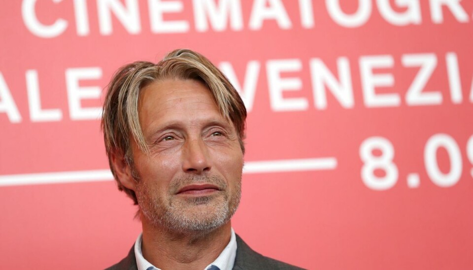 55-årige Mads Mikkelsen spiller sammen med 79-årige Harrison Ford i den femte Indiana Jones-film, der står til at få premiere næste år. (Arkivfoto)