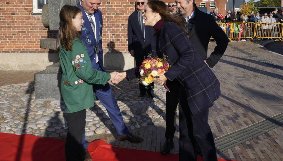 Mary på toppen
