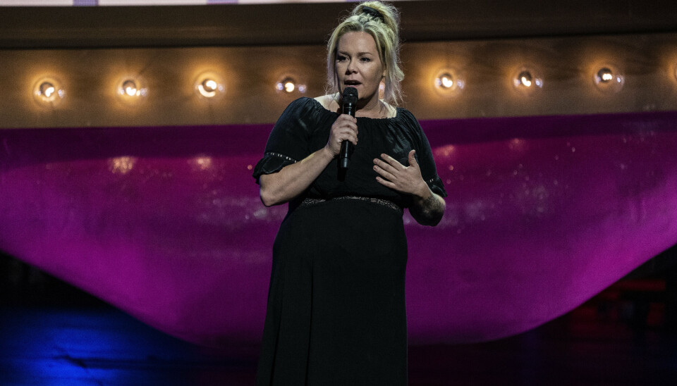 Linda P debuterede ved DM i standup i 2004 og fik andenpladsen. Fem år efter præsenterede hun sit første onemanshow, 'Rommen er en tøjte', der indbragte hende prisen som Årets Komiker ved det hedengangne Zulu Comedy Galla i 2010. Hendes sjette show, 'Slutty Mary', havde premiere i 2024. (Arkivfoto).
