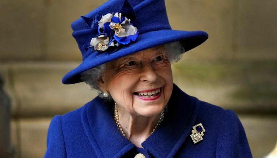 Dronningen besøgte Westminster Abbey den 12. oktober.
