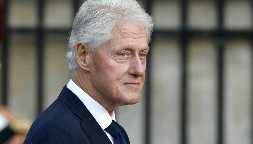 Tidligere præsident Bill Clinton har siden tirsdag været indlagt på et hospital i Californien. (Arkivfoto)