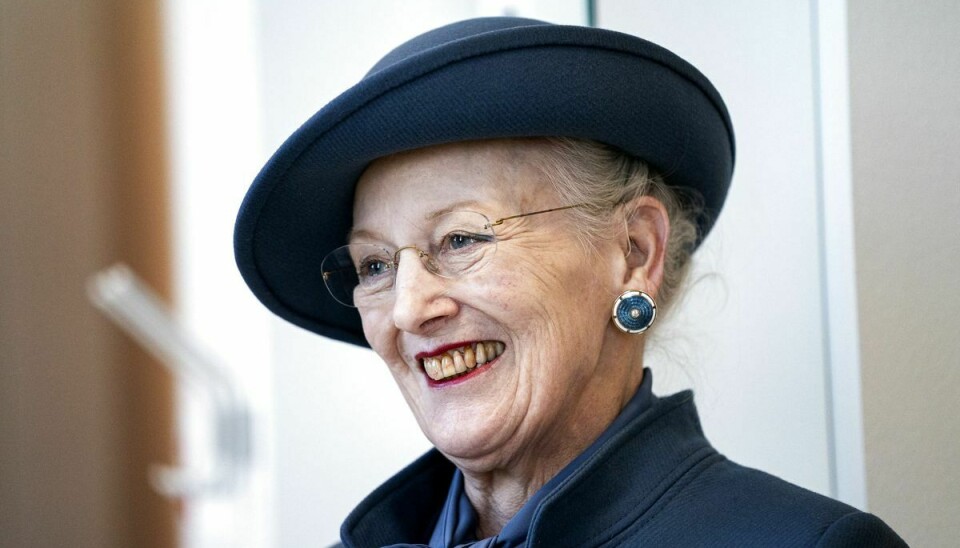 Dronning Margrethe var tirsdag med til at hædre 'Smadremanden'.