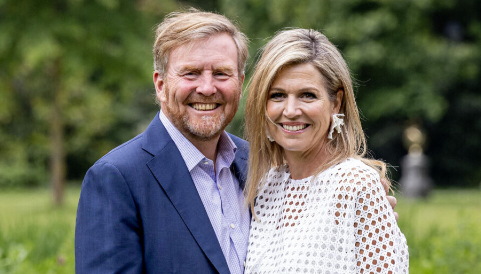Det hollandske kongepar, kong Willem-Alexander og dronning Maxima