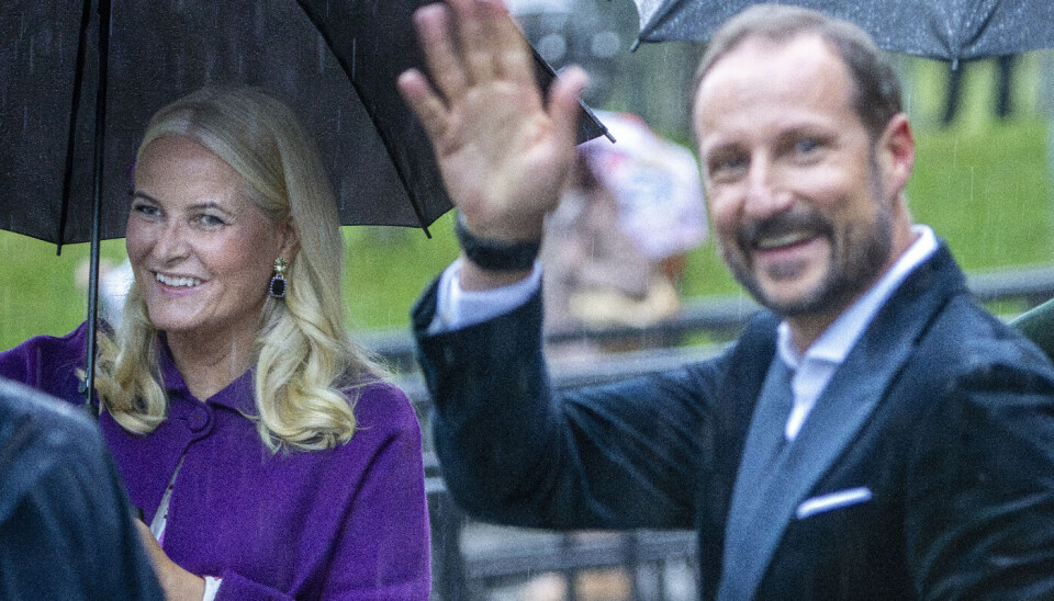Kronprins Haakon og kronprinsesse Mette-Marit