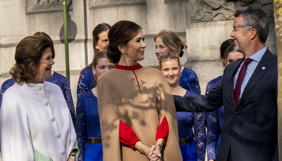 Kong Frederik og dronning Mary besøgte et museum i forbindelse med parrets første statsbesøg som kongepar i Sverige i maj 2024. (Arkivfoto).