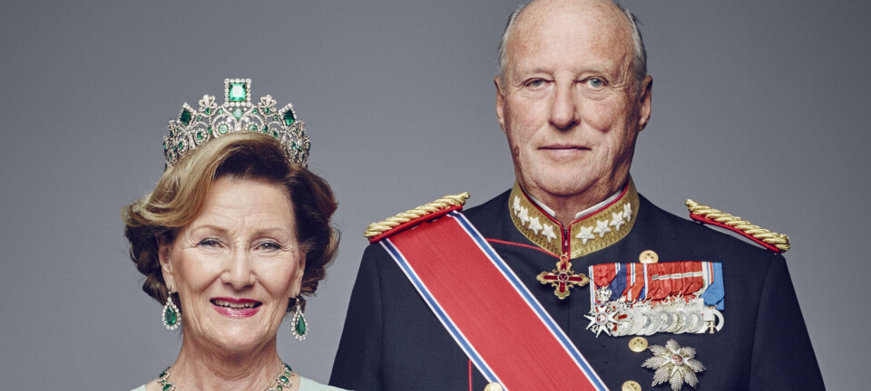 Harald hastede forbi uden et eneste ord