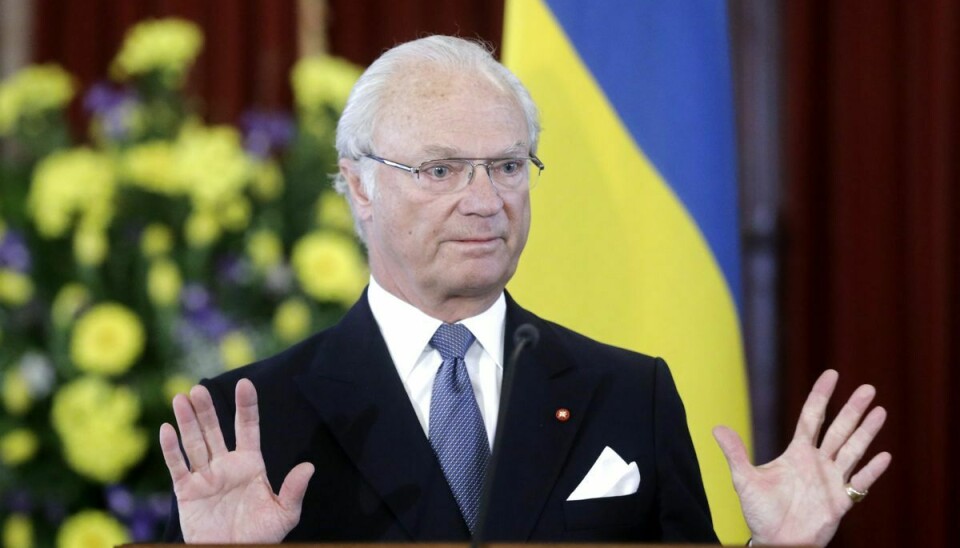 Den svenske konge stiller sig positiv overfor fremadrettet at skabe mere gennemsigtelighed i sin økonomi.