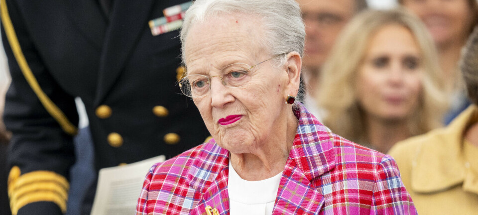 Efter fald: Margrethes kalender ryddet