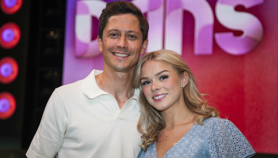 Rasmus Staghøj og Asta Bjørk danser til 'Vild med Dans', der får premiere fredag aften.