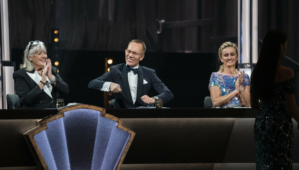 Jens Werner da han stadig var aktiv sammen med Marianne Eihilt og Britt Bendixen.