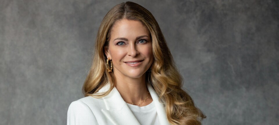 Svensk prinsesse i arbejdstøjet