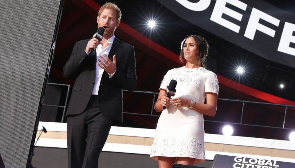 Harry og Meghan taler klima-dunder ved Global Citizen Live koncerten i Central Park, New York. Harry og Meghan taler klima-dunder ved Global Citizen Live koncerten i Central Park, New York.