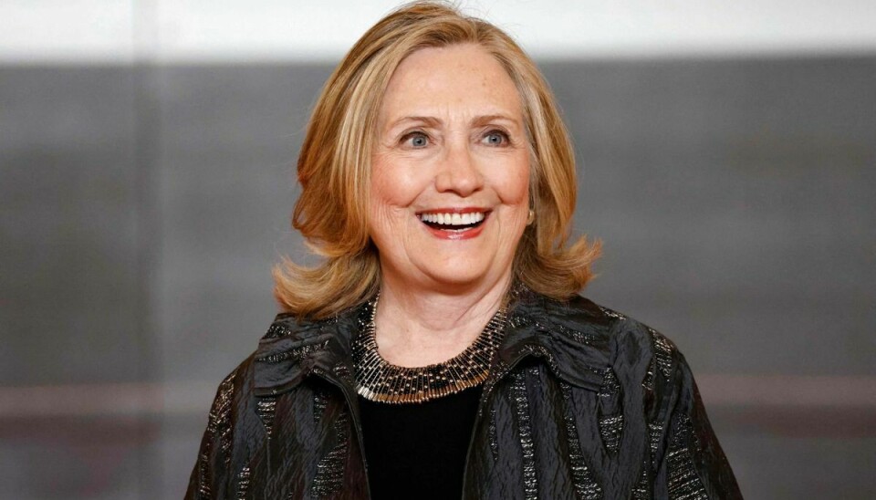 Hillary Clinton var udenrigsminister fra 2009 til 2013 under daværende præsident Barack Obamas administration. (Arkivfoto)