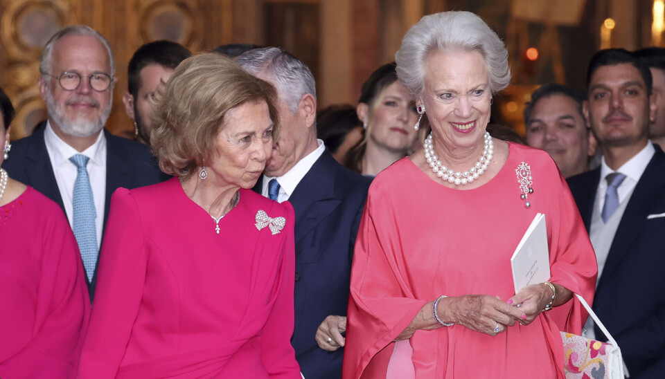 Prinsesse Benedikte ses her sammen med spanske eks-dronning Sofia.