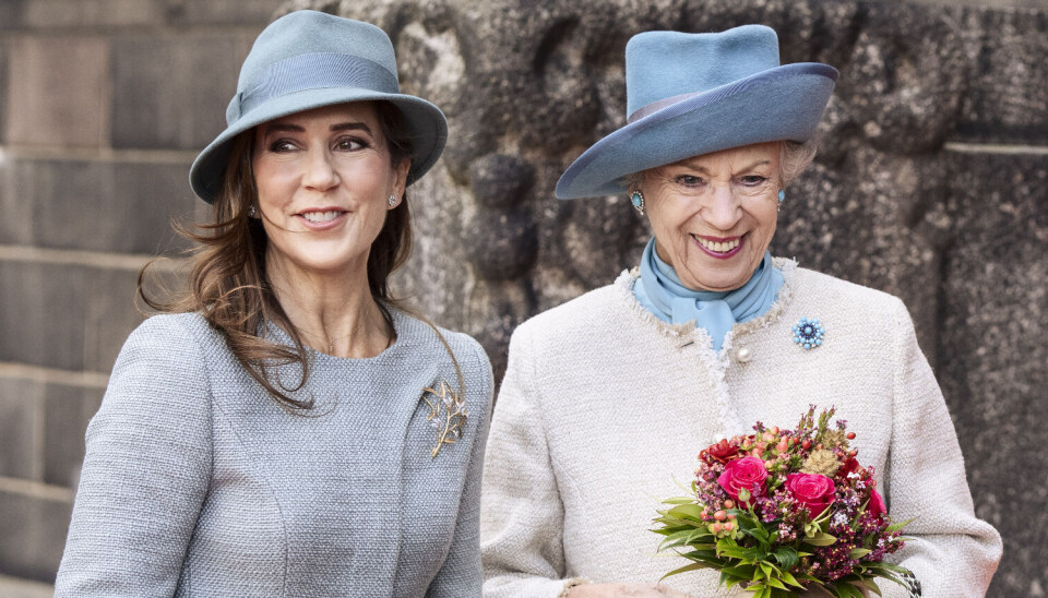 Prinsesse Benedikte ses her sammen med dronning Mary ved Folketingets åbning tirsdag.