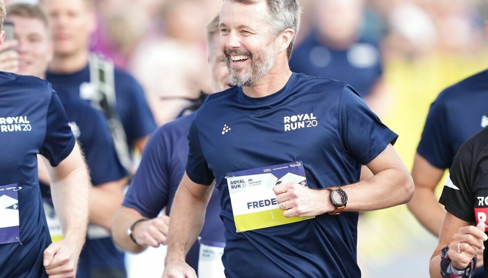 En glad kronprins åbnede årets første Royal Run-løb i Sønderborg.