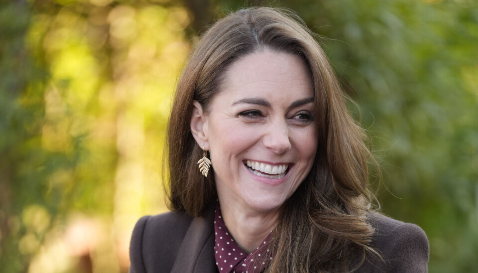 Prinsesse Kate kan smil igen