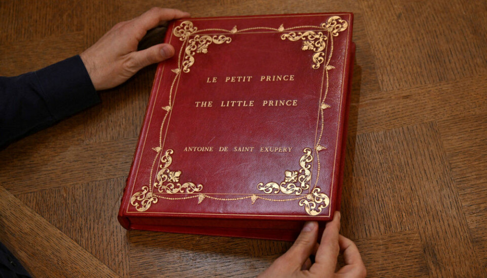 Peter Harrington Rare Books sælger den sjældne udgave af 'Den lille prins' på kunstmessen Abu Dhabi Art i november.