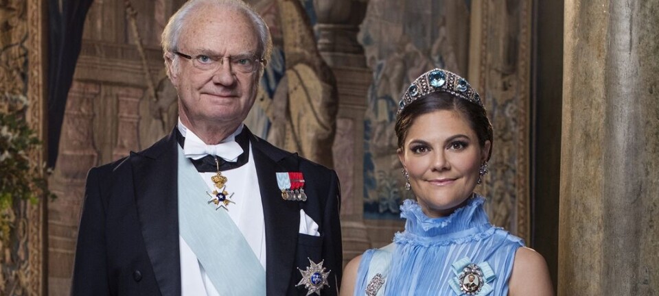 Kongen og kronprinsessen må ikke
