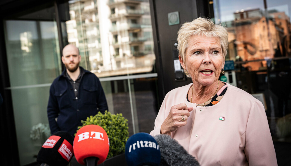 Lizette Risgaard havnede i modvind i slutningen af april 2023, efter at flere mænd stod frem og anklagede hende for upassende adfærd. (Arkivfoto).