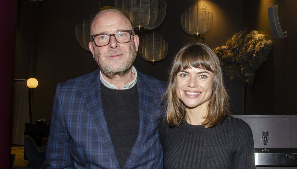 Nikolaj Steen og kæreste Emilie Ekwall
