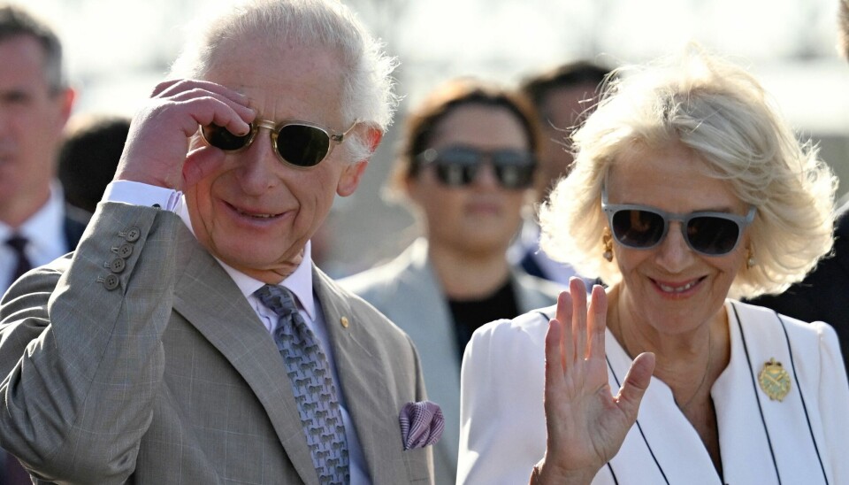 Charles og Camilla ses her under parrets nylige besøg i Australien