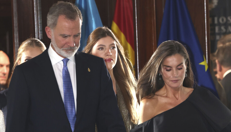 Kong Felipe og dronning Letizia