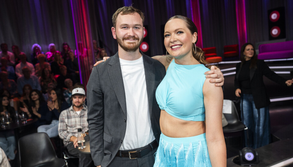 'Årgang 0'-Rachels bror David Ellebye kiggede forbi dansestudiet sidste fredag.