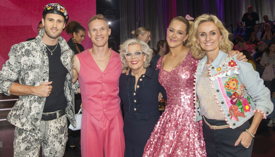Sonny Fredie-Pedersen, Lene James Mikkelsen og Marianne Eihilt fik sagt pænt farvel til Philip May og Camilla Dalsgaard.