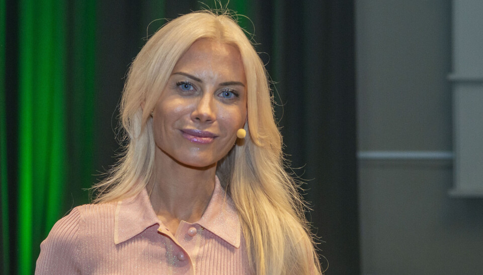 Katherine Diez fik hjernerystelse.