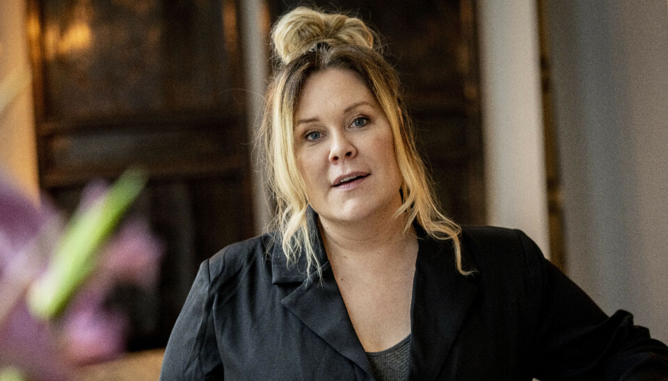 Linda P mindedes Ulf under en pressedag med castet fra den nye sæson af 'LOL: Den der ler sidst'. (Foto: Ida Marie Odgaard/Ritzau Scanpix)