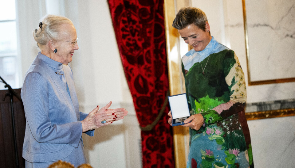 To gange Margrethe. Dronningen og prismodtageren.
