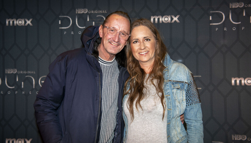 Jesper Skibby blev sidste år gift med Mette.