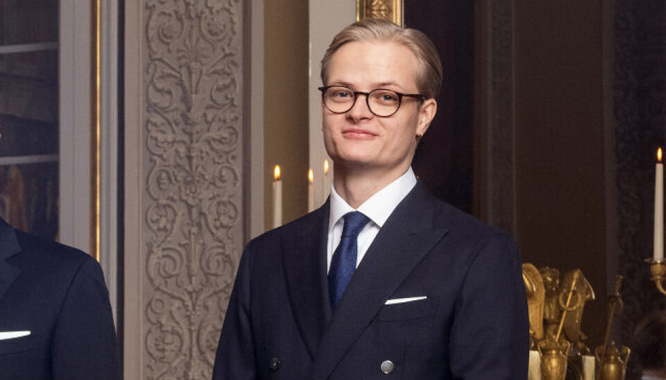 Kronprinsesse Mette-Marit, Kronprins Haakon, prinsesse Ingrid Alexandra og Marius Borg Høiby.