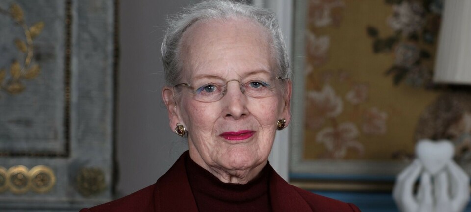 Dybt berørt Margrethe tabte mælet