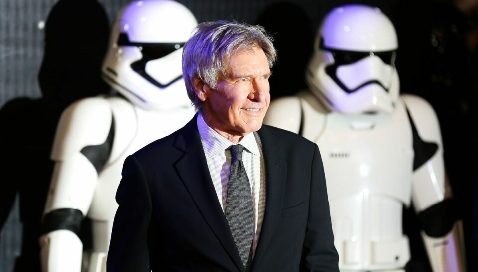 Harrison Ford sørgede lørdag for at brandmanden Andrew Shaw fik en afsked fra aktiv tjeneste ved The London Fire Brigade , han næppe glemmer.