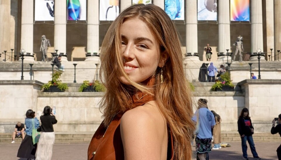Prinsesse Alexia ses her på sin første studiedag på University College London tilbage i september måned.