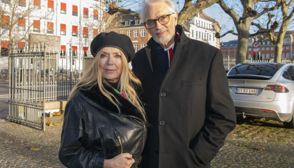 Lise-Lotte Norup med gemalen Bo Siggaard.