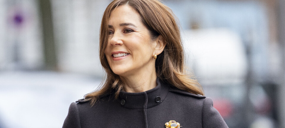 Mary havde unge gæster på slottet