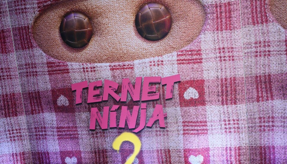 Filmen 'Ternet Ninja' blev den største danske biografsucces i nyere tid i 2018. Anmelderne er begejstrede for efterfølgeren, der har premiere torsdag. (Arkivfoto) Filmen 'Ternet Ninja' blev den største danske biografsucces i nyere tid i 2018. Anmelderne er begejstrede for efterfølgeren, der har premiere torsdag. (Arkivfoto)