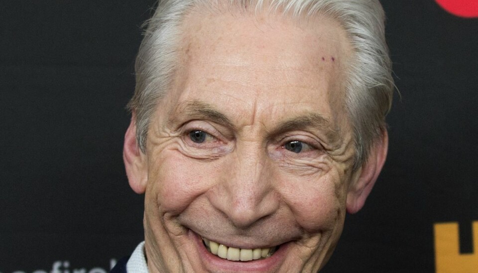 Charlie Watts, trommeslager i Rolling Stones er død, 80 år gammel.