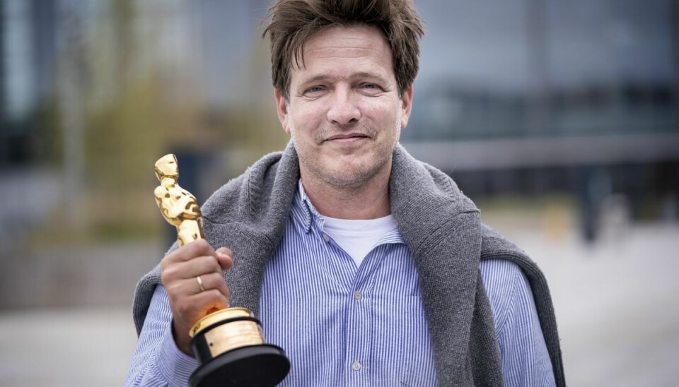 'Druk' rydder endnu en gang bordet. I foråret vandt filmen, som Thomas Vinterberg står bag, en Oscar, og nu er den altså også vundet det danske publikums gunst. Den er ifølge biografgængerne Årets Danske Film til Svend Prisen. (Arkivfoto)