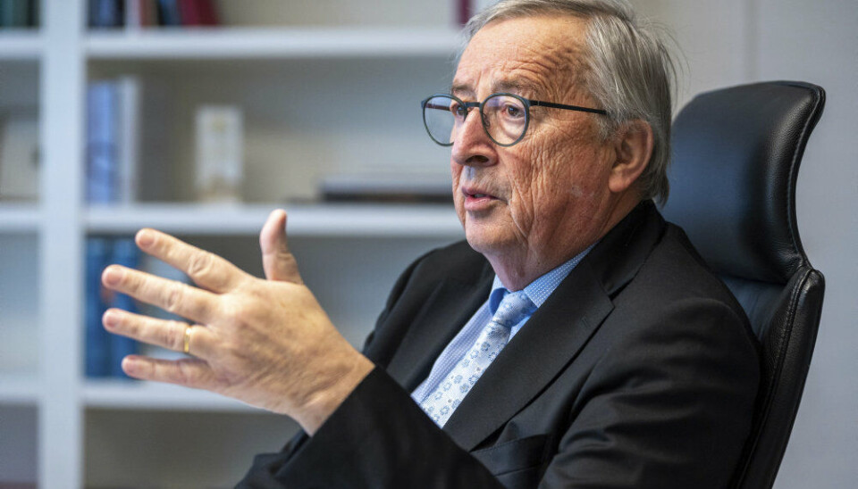 Jean-Claude Juncker er vendt tilbage til Luxembourg efter sin tid i Bruxelles. Men han fortsætter kampen for mere EU. Her ses han i november i år på sit kontor i Luxembourg