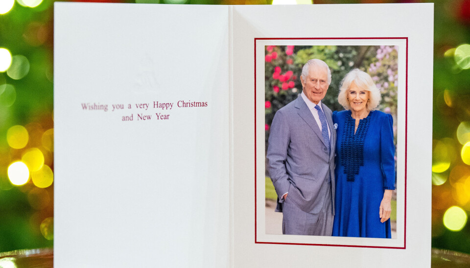 Årets julekort fra kong Charles og dronning Camilla