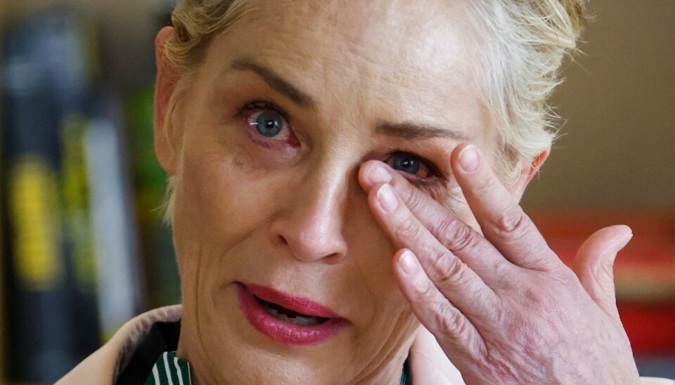 Den amerikanske stjerne Sharon Stone.