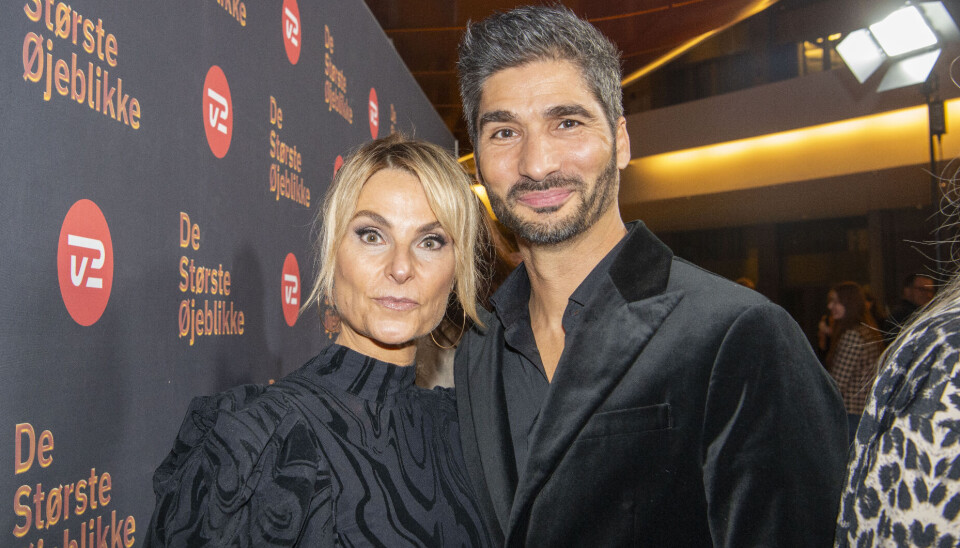 Michèle Bellaiche har holdt spontant bryllup med Andreas Matthew.